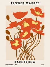 Pelcasa Flower Market. Barcelona - 21x30 cm 