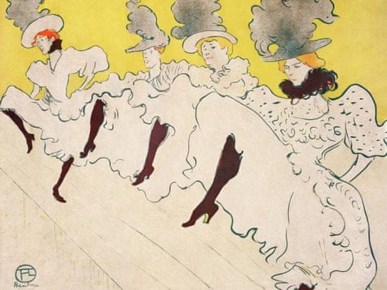 Pelcasa Mademoiselle Eglantiners Troupe (1896) - 50x70 cm