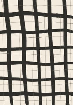 Pelcasa Black Grid - 70x100 cm