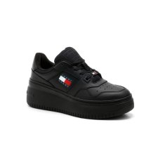 Tommy Hilfiger Čevlji črna 37 EU Retro Basket Ess