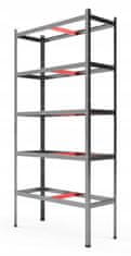shumee Kovinska polica za garažo in delavnico 5P 220x110x45