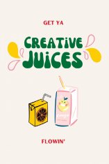 Pelcasa Creative Juices Print - 21x30 cm 