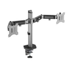 Ergo Office Nosilec za dva Deluxe Ergo pisarniška monitorja, 17"-32"