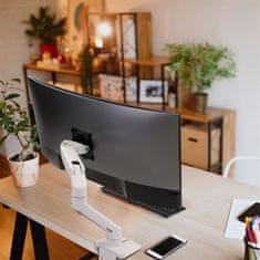 Ergotron Ergotron HX Namizni Stojalo za Monitor - Belo