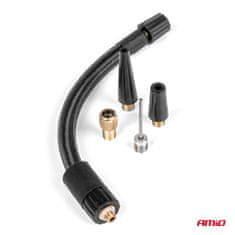 AMIO Brezžični zračni kompresor z digitalnim manometrom - Powerbank