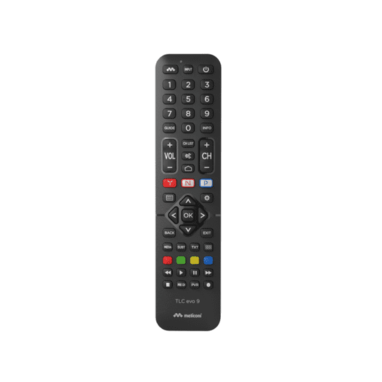 Meliconi TLC EVO 9 nadomestni daljinski upravljalnik za HISENSE