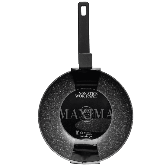 Enamelie Ponev wok 28 cm, Maxima
