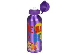 Nickelodeon Psi Patrol Skye, Marshall, Rubble aluminijasta steklenica, vijoličen bidon 500 ml 
