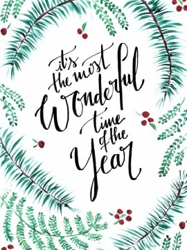Pelcasa Most Wonderful Time Of The Year - 70x100 cm