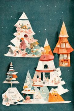 Pelcasa A Paper Village - 30x40 cm