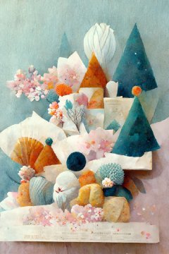 Pelcasa A Tiny Village - 70x100 cm