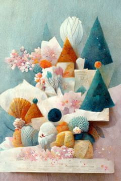 Pelcasa A Tiny Village - 21x30 cm