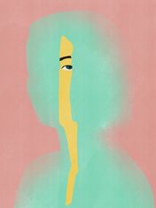 Pelcasa From Within In Yellow - 50x70 cm 