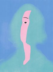 Pelcasa From Within In Pink - 50x70 cm 