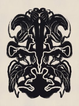 Pelcasa Plant Inkblot - 70x100 cm