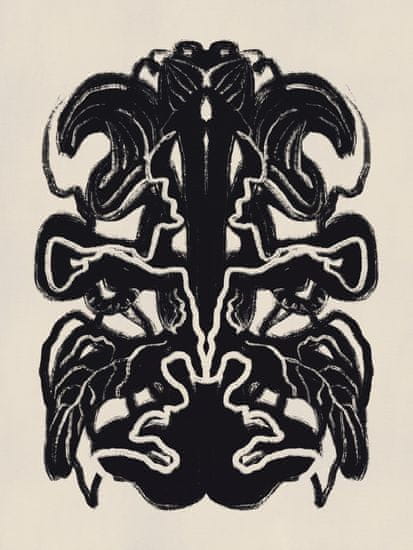Pelcasa Plant Inkblot - 70x100 cm