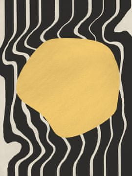 Pelcasa Liquid Yellow - 50x70 cm