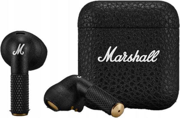 sodobne slušalke bluetooth marshall Minor IV legendarni zvok marshall dolga življenjska doba baterije prostoročno polnjenje USB