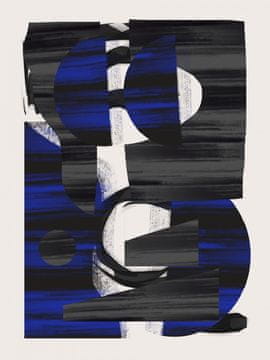 Pelcasa Abstract Stripe Minimal Collage 28 - 70x100 cm