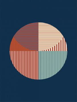 Pelcasa 3X4 Aspectratiobluerust45 - 50x70 cm