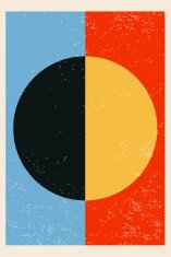 Pelcasa Minimal Abstract Shapes Series 1 - 70x100 cm 