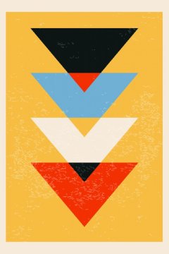 Pelcasa Minimal Abstract Shapes Series 8 - 30x40 cm