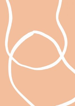 Pelcasa Lines On Peach 03 - 21x30 cm