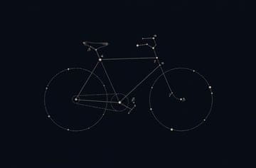 Pelcasa Bike Constellation - 70x100 cm