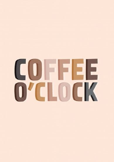 Pelcasa Coffee O'Clock - 50x70 cm