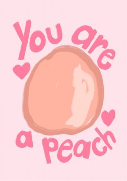 Pelcasa Peach - 50x70 cm