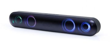 Gembird SPKBT-BAR400L LED prenosni Bluetooth Soundbar črn, zvočnik