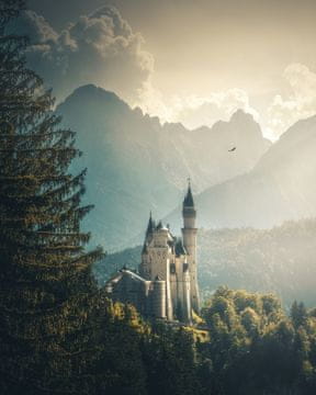 Pelcasa Neuschwanstein Castle - 50x70 cm