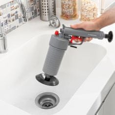 UNBRANDED Universal Compressed Air Unblocking Gun with Adaptors KlinGun InnovaGoods 