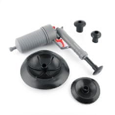 UNBRANDED Universal Compressed Air Unblocking Gun with Adaptors KlinGun InnovaGoods 
