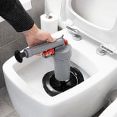 UNBRANDED Universal Compressed Air Unblocking Gun with Adaptors KlinGun InnovaGoods 