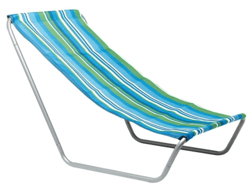 shumee Zložljiv ležalnik za na plažo z torbo Lido 50x58x93cm