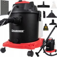 Kaminer 3v1 20L vodni industrijski sesalnik HEPA 1600W