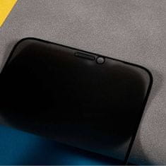 MCM Anti-Spy 5D zaščitno kaljeno steklo 9H Privacy za IPHONE 15 PRO