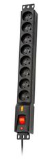 slomart LESTAR 1966004451 Black 230 AC vtičnica(e) 3 m