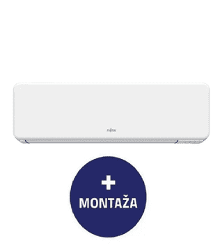 Fujitsu Design Advanced KG klimatska naprava, 3,4 kW, z montažo (12KGTB+M)