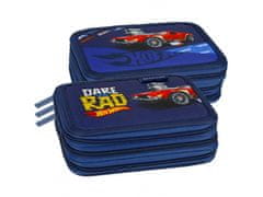 STARPAK Hot Wheels peresnica z opremo - 35 elementov, 3 zadrge 