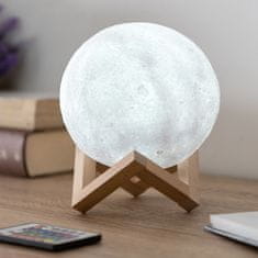 UNBRANDED Rechargeable LED Moon Lamp Moondy InnovaGoods 