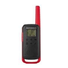Motorola Motorola TALKABOUT T62 dvosmerni radio 16 kanalov 12500 MHz črna, rdeča