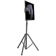 Manhattan Manhattan TV &amp; Monitor Mount, stativno stojalo, 1 zaslon, velikosti zaslonov: 37-65", črna, VESA 200x200 do 600x400 mm, največ 35 kg, LFD, doživljenjska garancija
