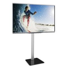 Techly Techly ICA-TR11 držalo za TV 177,8 cm (70") Črna, srebrna