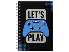 STARPAK Let's Play Notes na spirali, kołonotes A5 trda vezava 