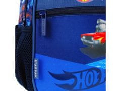 STARPAK Hot Wheels Majhen otroški nahrbtnik, moder nahrbtnik za fante 20x25x9cm STARPAK, utrjen