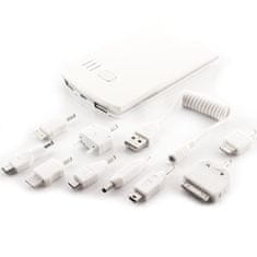 Powerneed PowerNeed P5600W power bank Litijev polimer (LiPo) 5600 mAh Bela