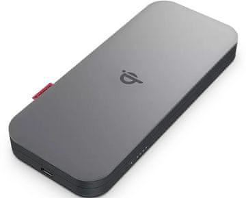 Lenovo Lenovo GO Litijev polimer (LiPo) 10000 mAh Brezžično polnjenje Siva
