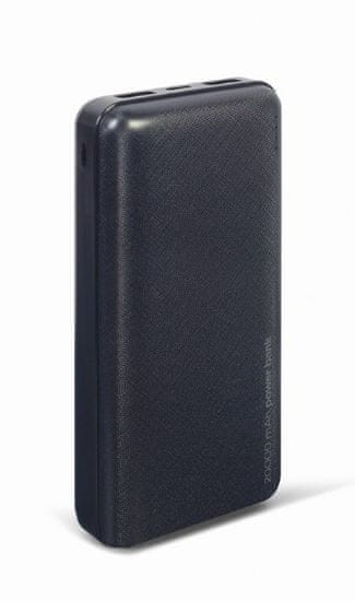 Gembird Gembird PB20-02 power bank Litijev polimer (LiPo) 20000 mAh Black